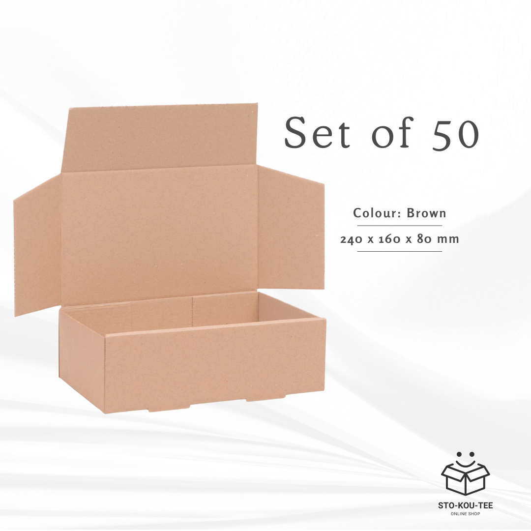Courier folding box - 240 x 160 x 80 mm