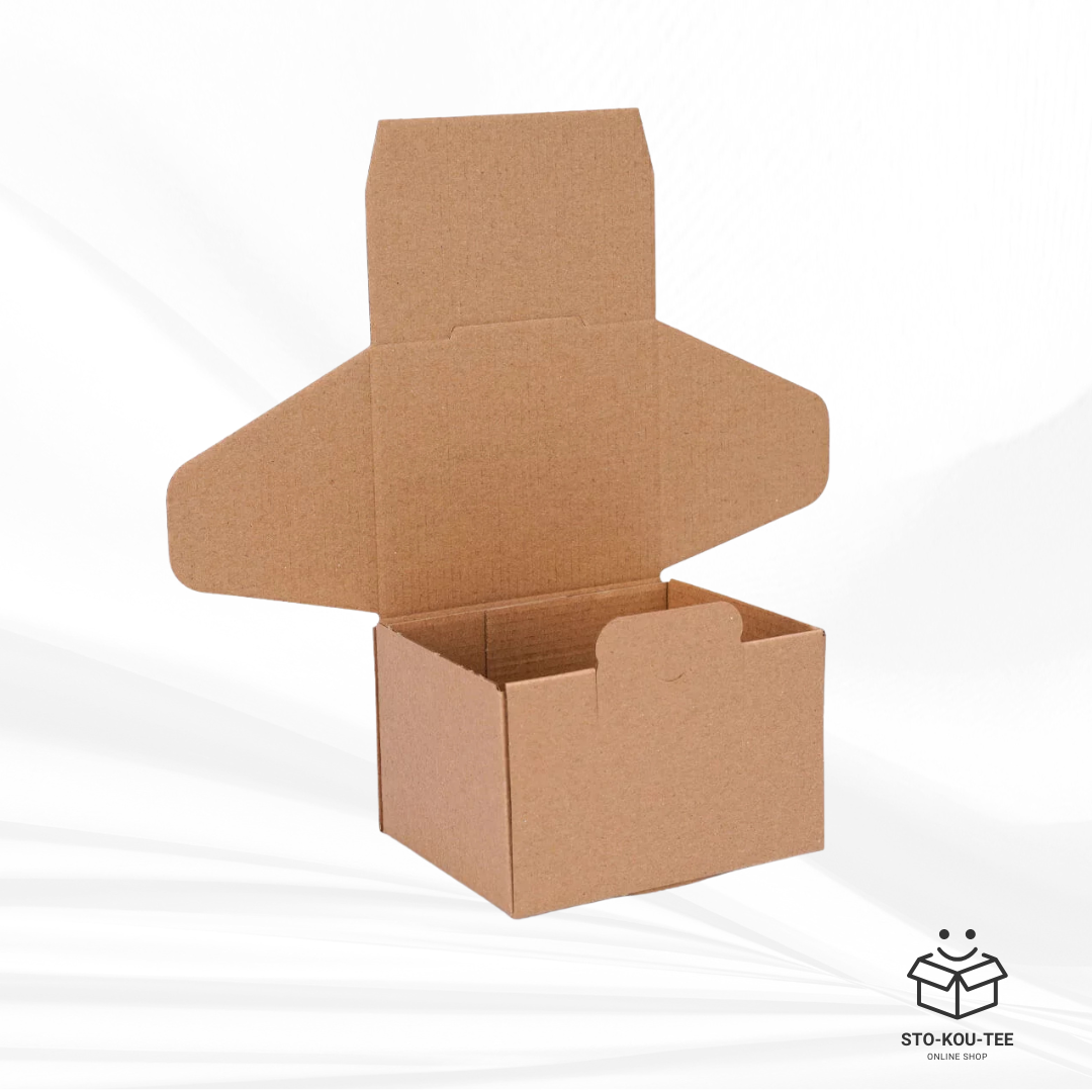 Courier folding box - 120 x 100 x 80 mm