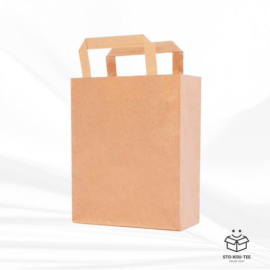 Paper carrier bag with handle