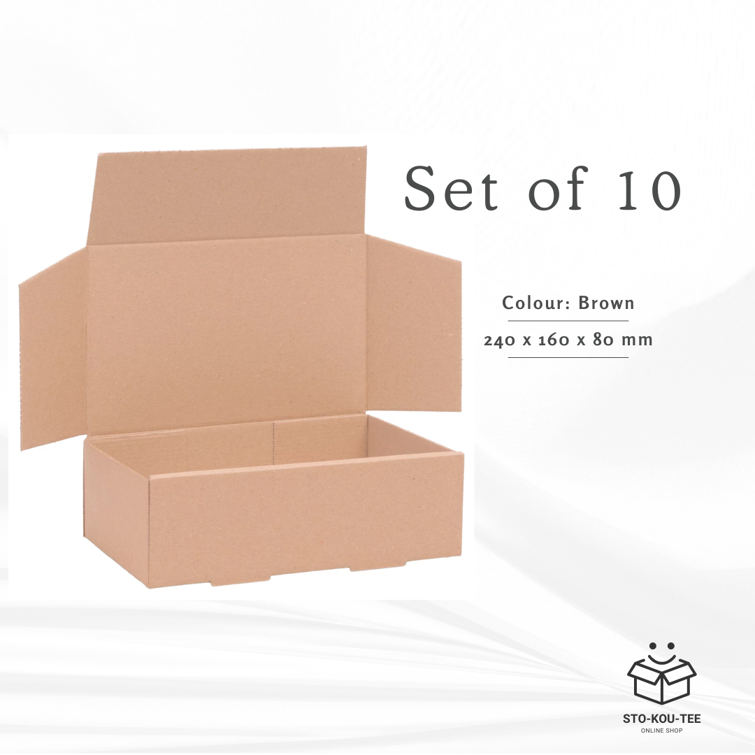 Courier folding box - 240 x 160 x 80 mm