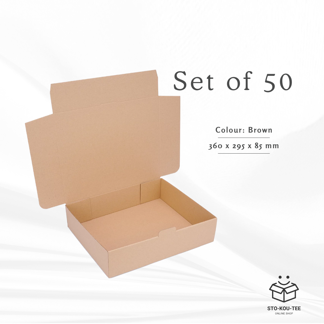 Courier folding box - 360 x 295 x 85 mm